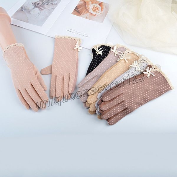 fashion driving summer sunscreen gloves women drive girls lady thin cotton decent lace sun uv resistant touch screen gloves, Blue;gray
fashion driving summer sunscreen gloves women drive girls lady thin cotton decent lace sun uv resistant touch screen gloves, Blue;gray