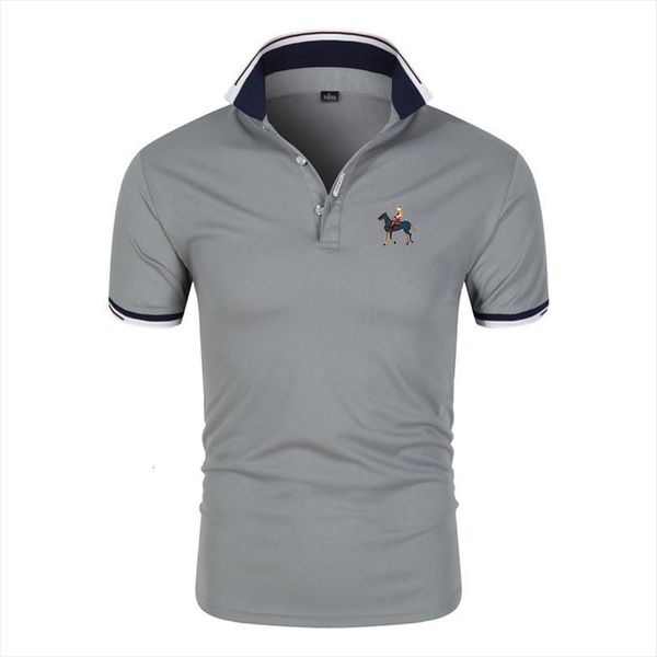 summer brand short sleeve men polo horse shirts casual cotton lapel homme fashion male slim, White;black
summer brand short sleeve men polo horse shirts casual cotton lapel homme fashion male slim, White;black