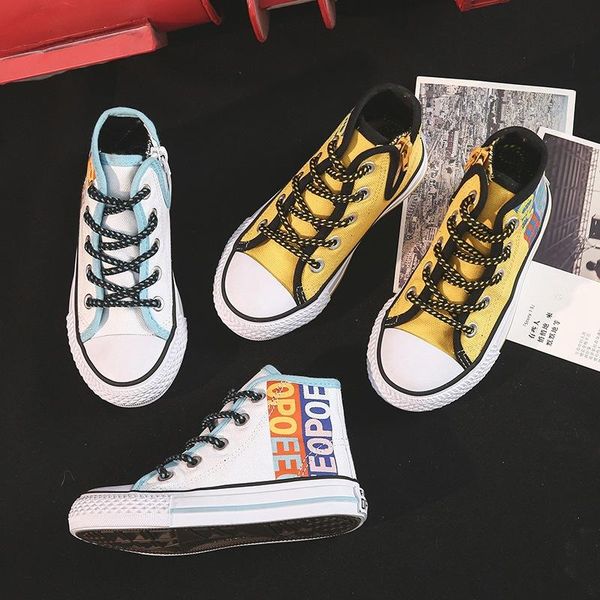 sneakers children's canvas shoes 2021 spring/autumn high-bang of the boys and girls side zipper striped flat color casual, Black;red
sneakers children's canvas shoes 2021 spring/autumn high-bang of the boys and girls side zipper striped flat color casual, Black;red