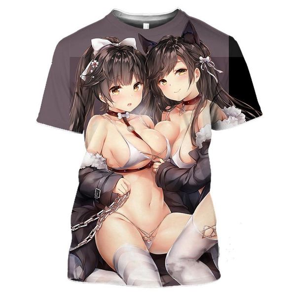 men's t-shirts summer anime 3d printing and women's fun tshirt azur lane fashion t-shirt game kids harajuku top, White;black
men's t-shirts summer anime 3d printing and women's fun tshirt azur lane fashion t-shirt game kids harajuku top, White;black