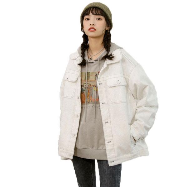 women's jackets denim jacket women spring autumn casual turn-down collar long sleeve army green coats and, Black;brown
women's jackets denim jacket women spring autumn casual turn-down collar long sleeve army green coats and, Black;brown