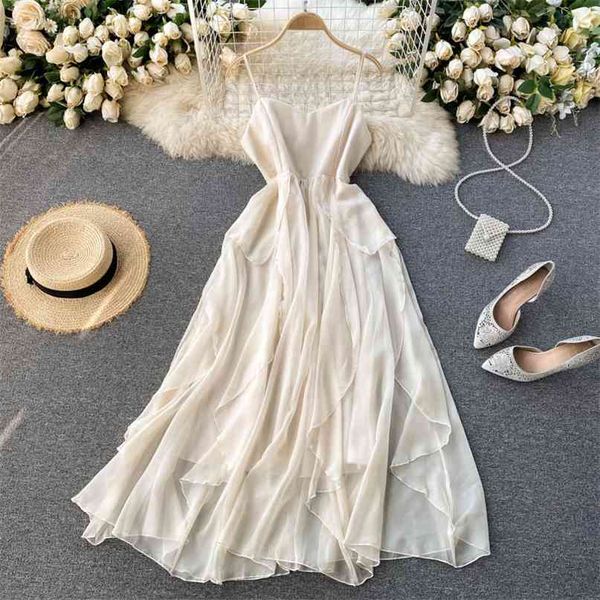 women fashion seaside holiday a-line dress sleeveless slim ruffled solid color elegant vestidos r239 210527, Black;gray
women fashion seaside holiday a-line dress sleeveless slim ruffled solid color elegant vestidos r239 210527, Black;gray