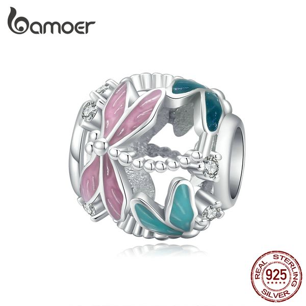 bamoer 925 sterling silver dragonfly openwork round beads for jewelry making charmf for original bracelet bijoux bsc198 q0531, Black
bamoer 925 sterling silver dragonfly openwork round beads for jewelry making charmf for original bracelet bijoux bsc198 q0531, Black