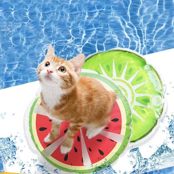 2pcs pet summer cute water cushion round fruit printed animal pet dogs catscool water physical cool blanket pad mat
2pcs pet summer cute water cushion round fruit printed animal pet dogs catscool water physical cool blanket pad mat