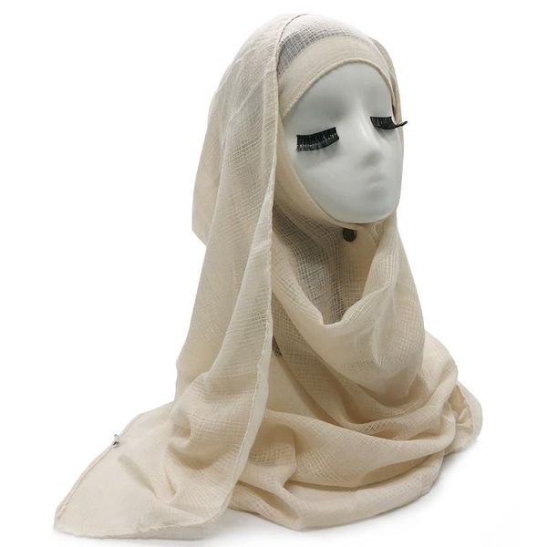 scarves 1pcs plain gridding net style cotton viscose maxi hijab women pashmina bandana muslim head scarf islamic hijabs, Blue;gray
scarves 1pcs plain gridding net style cotton viscose maxi hijab women pashmina bandana muslim head scarf islamic hijabs, Blue;gray