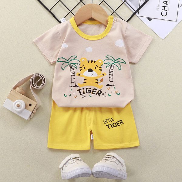 cotton summer short sleeve shorts set pure t-shirt boys and girls children's new 2021, Black;white
cotton summer short sleeve shorts set pure t-shirt boys and girls children's new 2021, Black;white