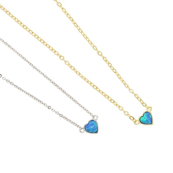 chokers 2021 valentine's day gift jewelry for lover blue fire opal stone cute lovely heart charm necklace fashion, Golden;silver
chokers 2021 valentine's day gift jewelry for lover blue fire opal stone cute lovely heart charm necklace fashion, Golden;silver