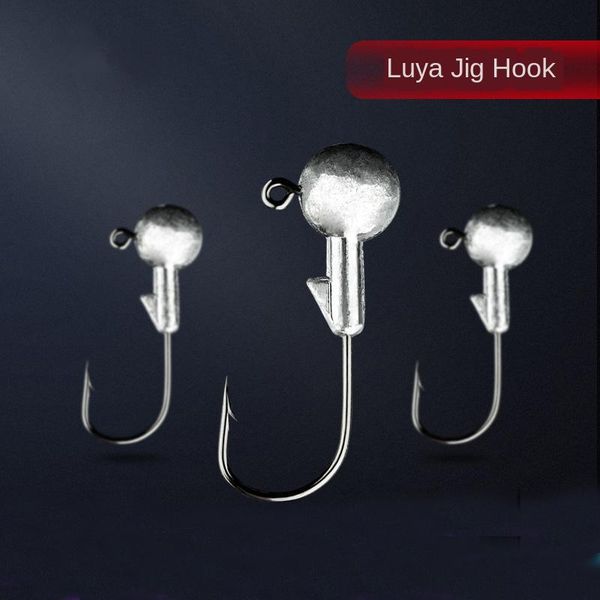 50pcs/batch of bare lead fixture head 2g 3.5g 5g 7g 10g 14g lead head hook fixture bait fishing hook beating fishing accessories
50pcs/batch of bare lead fixture head 2g 3.5g 5g 7g 10g 14g lead head hook fixture bait fishing hook beating fishing accessories