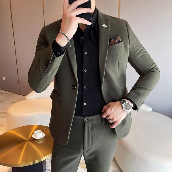 men's suits & blazers ( jacket + pants ) men suit slim fit wedding tuxedo custom made groom party costume homme luxury 3xl, White;black
men's suits & blazers ( jacket + pants ) men suit slim fit wedding tuxedo custom made groom party costume homme luxury 3xl, White;black