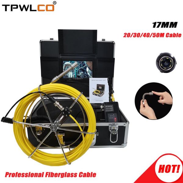 drain pipe inspection camera endoscope system with 17mm camera head dvr 7" monitor 20/30/40/50m cable
drain pipe inspection camera endoscope system with 17mm camera head dvr 7" monitor 20/30/40/50m cable