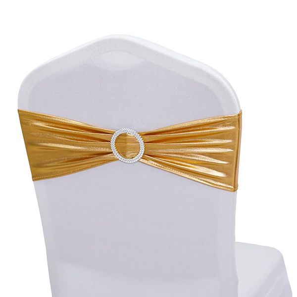 gold shiny metalic gold spandex lycra chair band with oval buckle,single layer spandex chair band&sash for wedding event
gold shiny metalic gold spandex lycra chair band with oval buckle,single layer spandex chair band&sash for wedding event