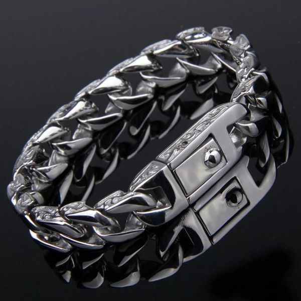 link, chain metal retro bracelet men charm fashion jewelry, Black
link, chain metal retro bracelet men charm fashion jewelry, Black