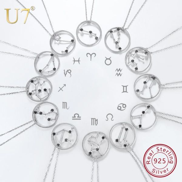 pendant necklaces u7 925 sterling silver zodiac signs & pendants constellation jewelry accessories for men/women birthday gift sc81
pendant necklaces u7 925 sterling silver zodiac signs & pendants constellation jewelry accessories for men/women birthday gift sc81