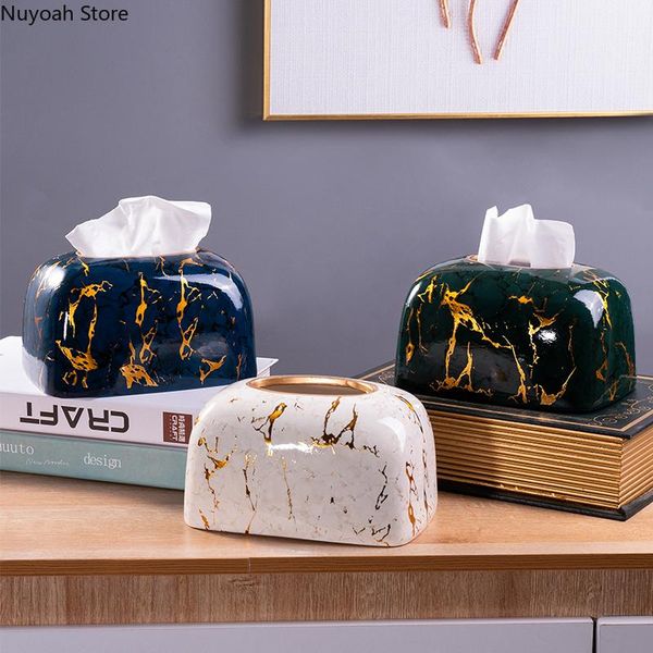 european-style ceramic tissue box marble pattern ceramic storage decoration creative living room tissue box/bathroom decoration
european-style ceramic tissue box marble pattern ceramic storage decoration creative living room tissue box/bathroom decoration