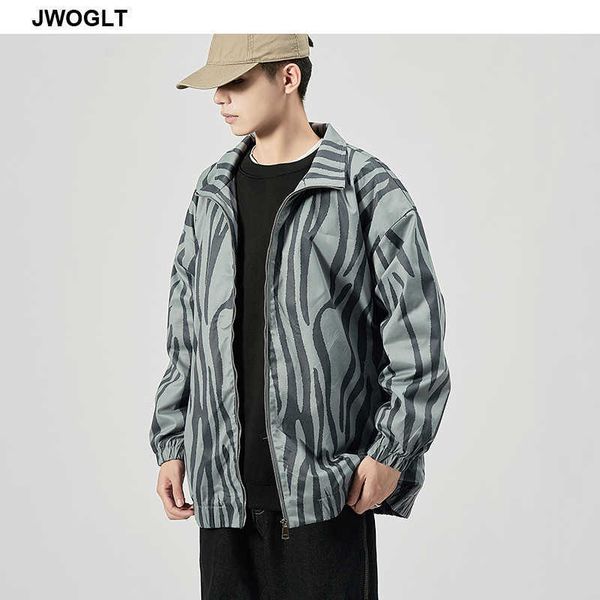 youth men bomber jacket loose long sleeve windbreaker zipper zebra striped jackets coats male outwear brand clothing 210528, Black;brown
youth men bomber jacket loose long sleeve windbreaker zipper zebra striped jackets coats male outwear brand clothing 210528, Black;brown