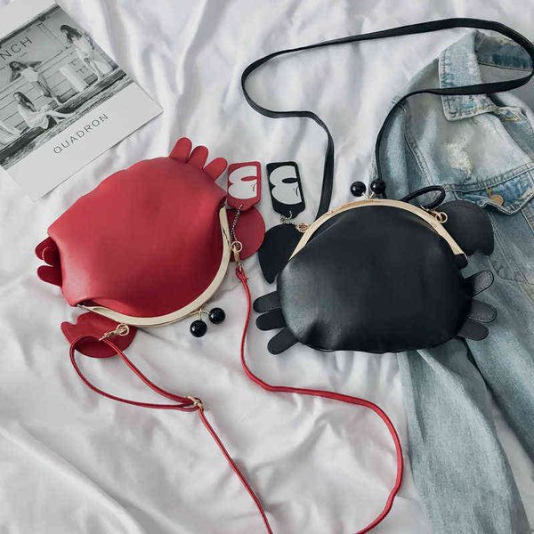 cute red crab shape pu leather fashion women's crossbody mini menger bag shoulder handbag female clutch flap
cute red crab shape pu leather fashion women's crossbody mini menger bag shoulder handbag female clutch flap