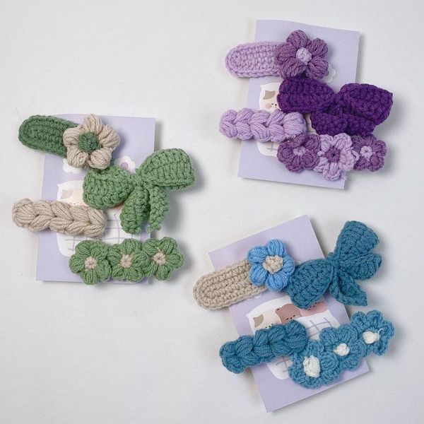 4pcs korean modal wool flower hairpin set for children 2021 girl hair accessories, Slivery;white
4pcs korean modal wool flower hairpin set for children 2021 girl hair accessories, Slivery;white