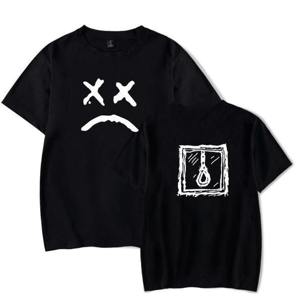 men's t-shirts european and american trend lil peep rap street loose-fitting large round collar short-sleeved t-shirt custom, White;black
men's t-shirts european and american trend lil peep rap street loose-fitting large round collar short-sleeved t-shirt custom, White;black
