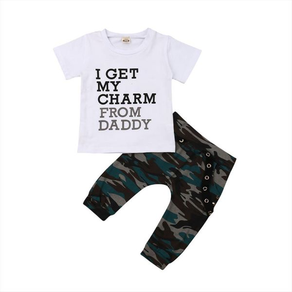6m 4years toddler baby kids boys summer t shirt camo pants harem outfits set clothes, White
6m 4years toddler baby kids boys summer t shirt camo pants harem outfits set clothes, White
