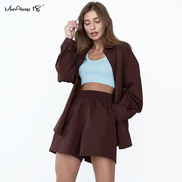 women's tracksuits mnealways18 two piece women vintage brown suits long sleeve shirts and shorts sets cotton female wide leg outfits la, Gray
women's tracksuits mnealways18 two piece women vintage brown suits long sleeve shirts and shorts sets cotton female wide leg outfits la, Gray