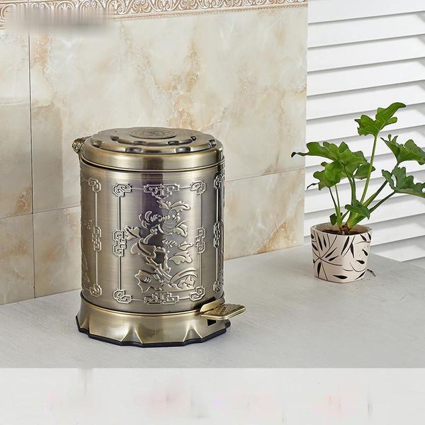 european grade foot pedal waste bin bronze stainless steel trash can upset plate restoring ancient ways household zm223
european grade foot pedal waste bin bronze stainless steel trash can upset plate restoring ancient ways household zm223