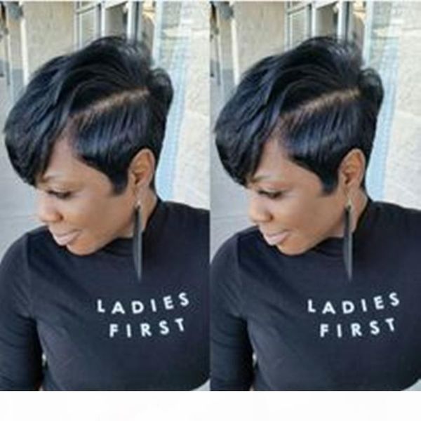 100% human hair pixie side part little lace front wigs for black women natural black short pixie cut wig, Black;brown
100% human hair pixie side part little lace front wigs for black women natural black short pixie cut wig, Black;brown