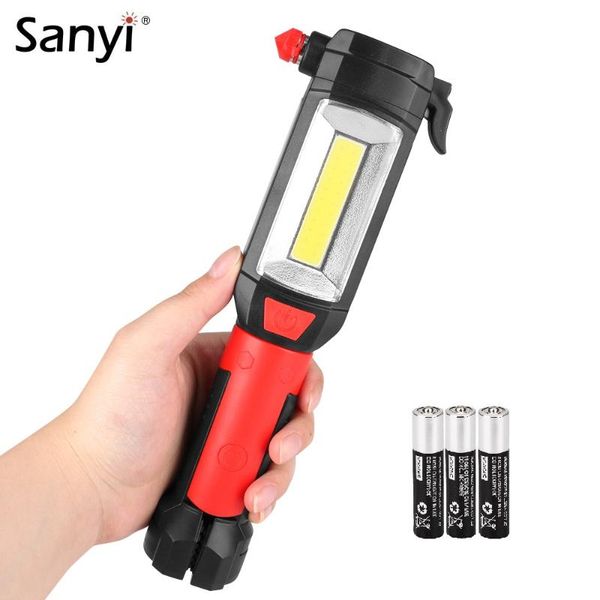 flashlights torches cob led inspection lamp torch work light hook hanging lantern for car repairing with seat belt cutter window breaker
flashlights torches cob led inspection lamp torch work light hook hanging lantern for car repairing with seat belt cutter window breaker