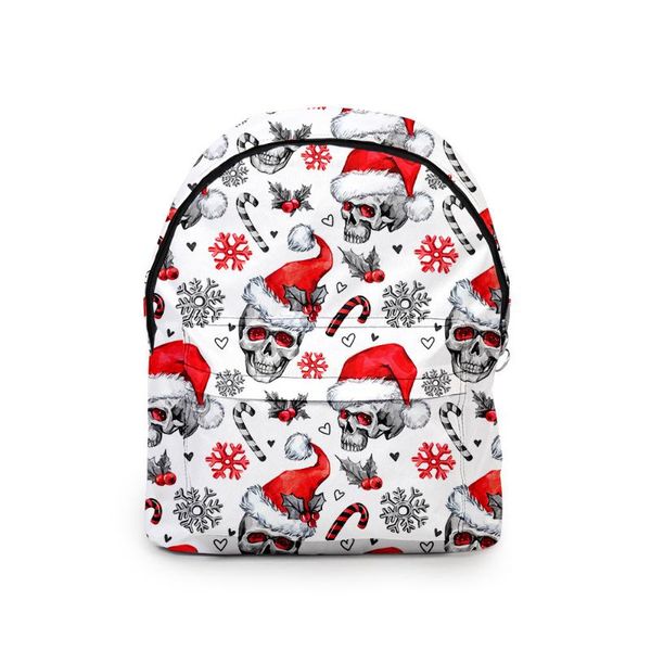 backpack 2021 christmas backpacks men women skull school bags travel 3d print teenage notebook
backpack 2021 christmas backpacks men women skull school bags travel 3d print teenage notebook