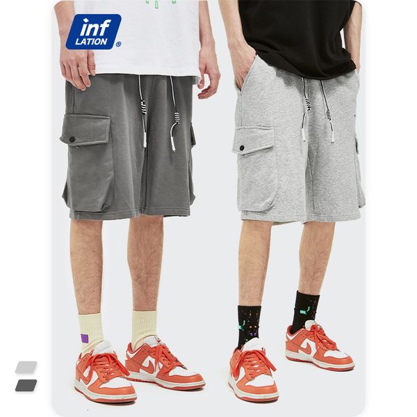 shorts inf men's clothing - products in spring and summer 2021 fashion brand street pants waist stitching printing multi pocket loose, White;black
shorts inf men's clothing - products in spring and summer 2021 fashion brand street pants waist stitching printing multi pocket loose, White;black