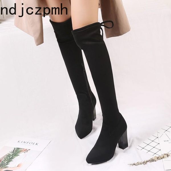 boots over the knee winter fashion pointed thick heel high women's shoes plus size 31-43 height 8cm black
boots over the knee winter fashion pointed thick heel high women's shoes plus size 31-43 height 8cm black