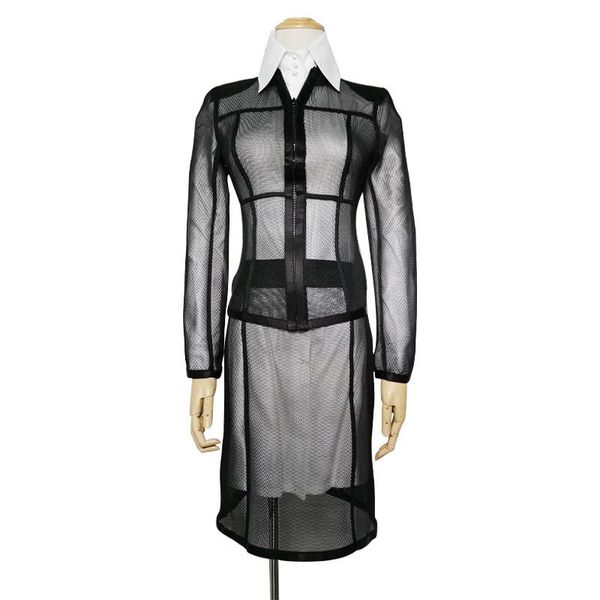 two piece dress z-zoux women set skirt sets long white cotton shirt mesh perspective high waist skirts vintage 3 2021
two piece dress z-zoux women set skirt sets long white cotton shirt mesh perspective high waist skirts vintage 3 2021