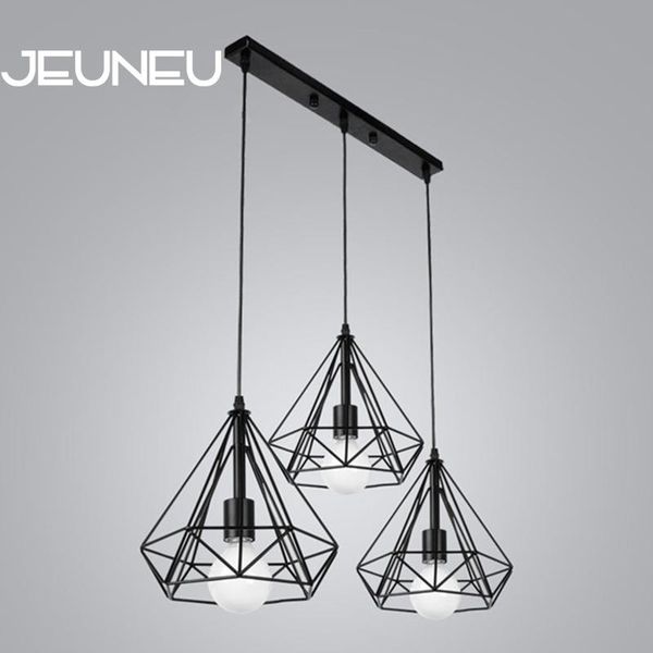 pendant lamps vintage lamp e27 220v 110v 3 head combination black iron light for kitchen living room bedroom aisle restaurant
pendant lamps vintage lamp e27 220v 110v 3 head combination black iron light for kitchen living room bedroom aisle restaurant