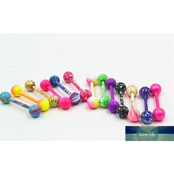 designers 100pcs body jewelry piercing tongue ring barbells nipple bar 14g ~1 .6mmx16mmx6mm mix nice colors christmas gift, Silver
designers 100pcs body jewelry piercing tongue ring barbells nipple bar 14g ~1 .6mmx16mmx6mm mix nice colors christmas gift, Silver