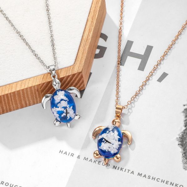 fashion bohemia blue sky white clouds eagle tree pendant necklace cute turtle transparent resin necklace for women men jewelry, Silver
fashion bohemia blue sky white clouds eagle tree pendant necklace cute turtle transparent resin necklace for women men jewelry, Silver