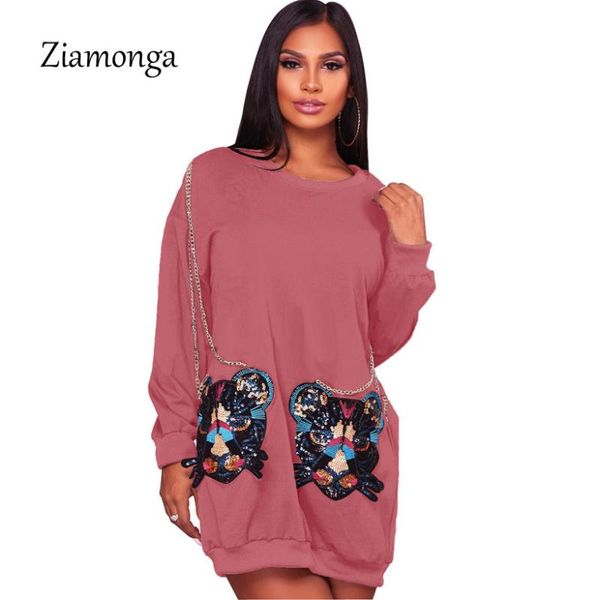 women's hoodies & sweatshirts ziamonga winter fashion style sweatshirt for women tiger sequins printed streetwear hood loose pullovers, Black
women's hoodies & sweatshirts ziamonga winter fashion style sweatshirt for women tiger sequins printed streetwear hood loose pullovers, Black