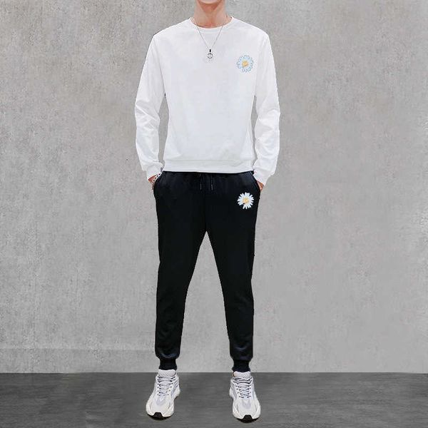 suit men's tracksuits autumn loose long sleeve sweater sports casual pants 2-piece korean large wear, Gray
suit men's tracksuits autumn loose long sleeve sweater sports casual pants 2-piece korean large wear, Gray