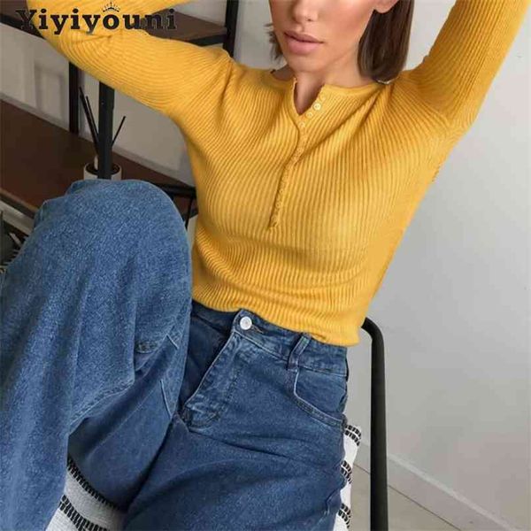 yiyiyouni autumn winter basic ribbed knitted sweater slim long sleeve pullovers female casual jumper 210908, White;black
yiyiyouni autumn winter basic ribbed knitted sweater slim long sleeve pullovers female casual jumper 210908, White;black