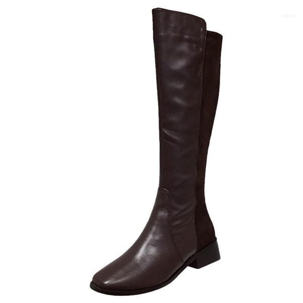 boots women's winter high square heel stretch stitching short plush thin knee high11, Black
boots women's winter high square heel stretch stitching short plush thin knee high11, Black