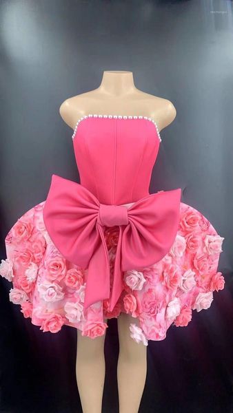 casual dresses spring pink rose big bow pearl off the shoulder fashion mini celebrate girls' cute ball gown dress, Black;gray
casual dresses spring pink rose big bow pearl off the shoulder fashion mini celebrate girls' cute ball gown dress, Black;gray