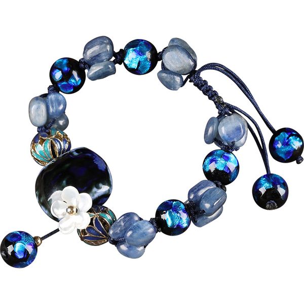 xianlan044 ancient chinese classical wind glass ceramic shell bracelet bracelet hand string of female national wind restoring anci, Silver
xianlan044 ancient chinese classical wind glass ceramic shell bracelet bracelet hand string of female national wind restoring anci, Silver