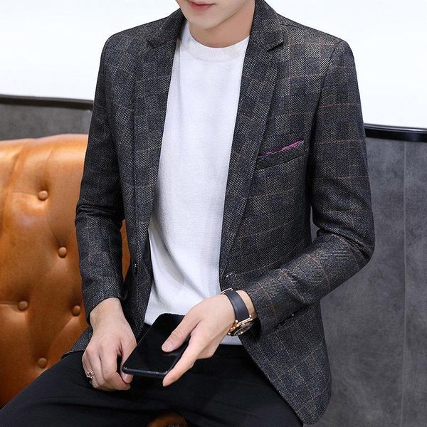 men's suits & blazers 2021 autumn casual men blazer british style business slim suit coat long sleeve jacket homme big 5xl para hombre, White;black
men's suits & blazers 2021 autumn casual men blazer british style business slim suit coat long sleeve jacket homme big 5xl para hombre, White;black