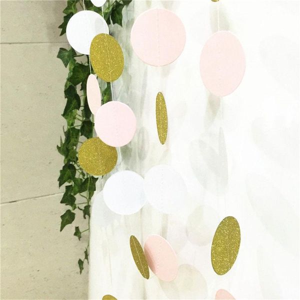 blinds 24pcs pink white gold glitter circle banner polka paper garland bunting hanging shades shutters home decor
blinds 24pcs pink white gold glitter circle banner polka paper garland bunting hanging shades shutters home decor
