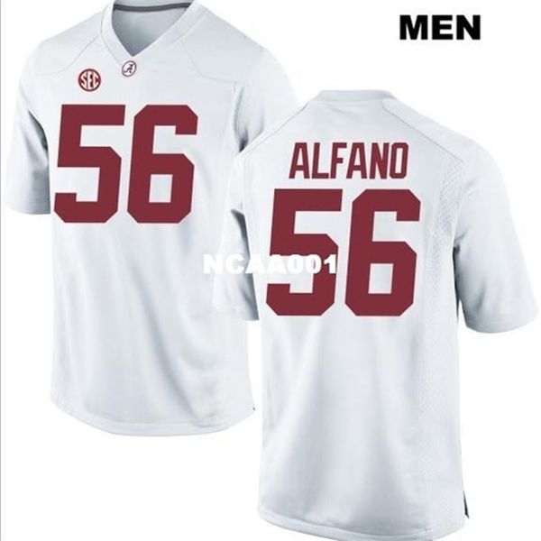 2019 new 668 alabama crimson tide antonio alfano #56 real full embroidery college jersey size s-4xl or custom any name or number jersey, Black
2019 new 668 alabama crimson tide antonio alfano #56 real full embroidery college jersey size s-4xl or custom any name or number jersey, Black
