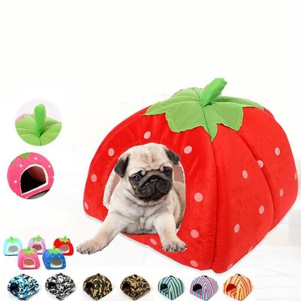 foldable cat dog kennel warm dog bed cushion strawberry camouflage stripes sponge pet house nest bed cave pet products
foldable cat dog kennel warm dog bed cushion strawberry camouflage stripes sponge pet house nest bed cave pet products