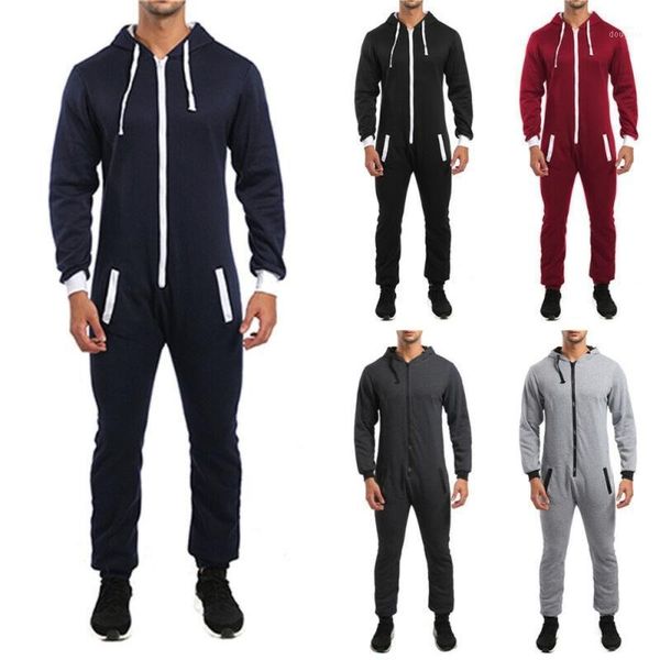men's pants men jumpsuit warm bodysuit long sleeve zip up hooded playsuit rompers overall, Black
men's pants men jumpsuit warm bodysuit long sleeve zip up hooded playsuit rompers overall, Black