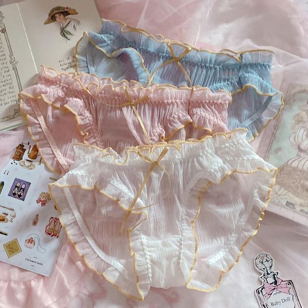 summer soft sister cute lotus leaf flashing translucent chiffon panties girl japanese retro ultra-thin sweet women's, Black;pink
summer soft sister cute lotus leaf flashing translucent chiffon panties girl japanese retro ultra-thin sweet women's, Black;pink