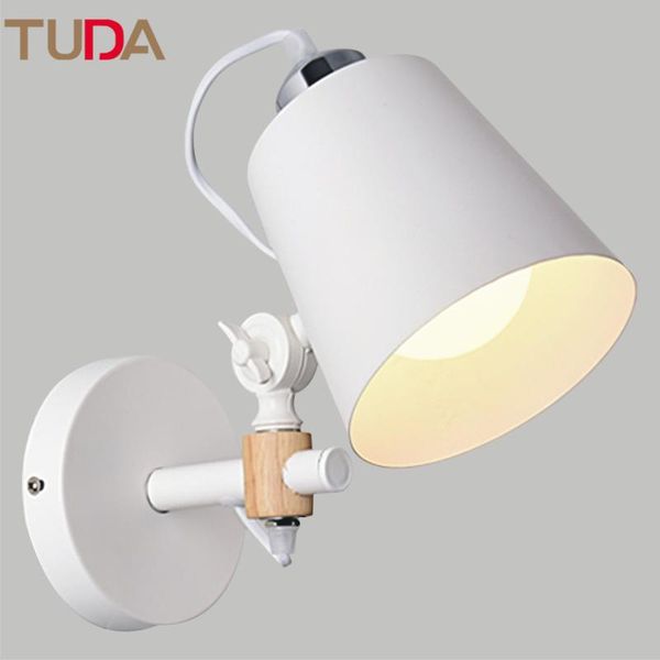 wall lamp tuda led wrought iron aisle simple study bedroom bedside movable wood e27 110v 220v
wall lamp tuda led wrought iron aisle simple study bedroom bedside movable wood e27 110v 220v