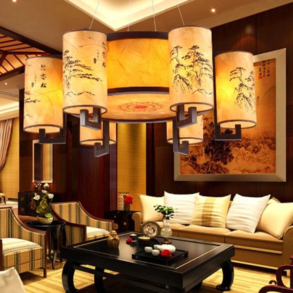 modern chinese wood circular lamp antique chandelier living room lights sheepskin restaurant study bedroom hanging lamp
modern chinese wood circular lamp antique chandelier living room lights sheepskin restaurant study bedroom hanging lamp