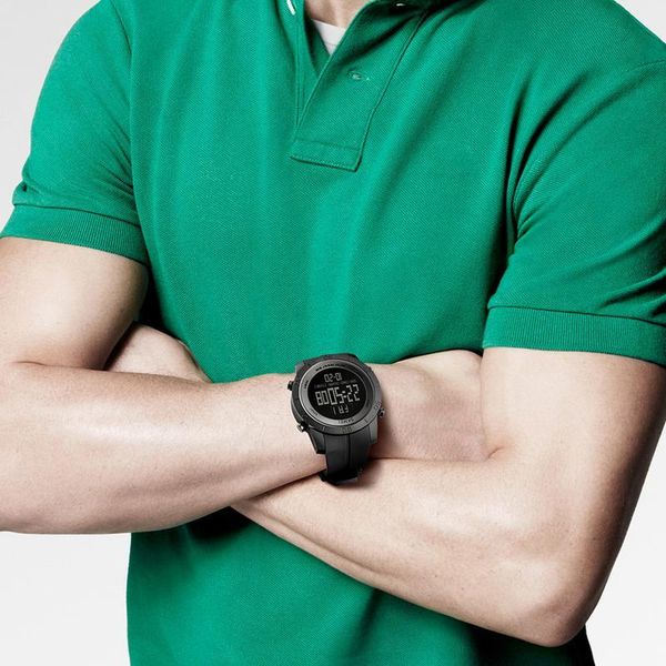 wristwatches personality trend creative electronic watch men's waterproof two-time time satch outdoor sports chronograph, Slivery;brown
wristwatches personality trend creative electronic watch men's waterproof two-time time satch outdoor sports chronograph, Slivery;brown