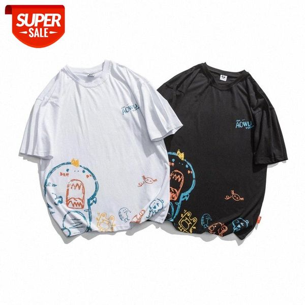 mansclot printed round neck short sleeve t-shirt male half couple #wz1x, White;black
mansclot printed round neck short sleeve t-shirt male half couple #wz1x, White;black
